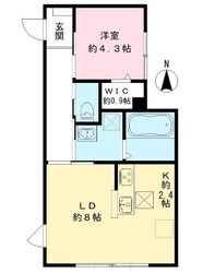 クロシェット井の頭の物件間取画像